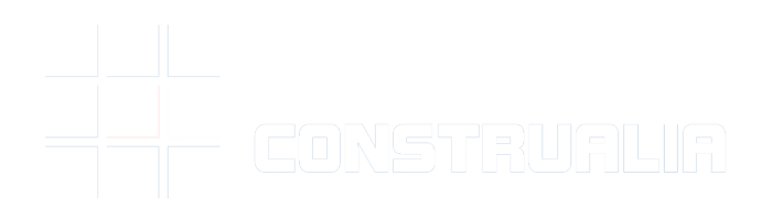 Logo Construalia Blanco